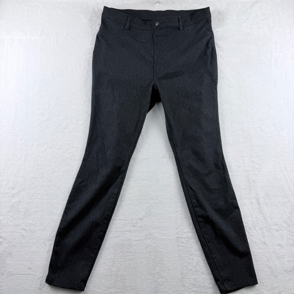 Time and Tru Skinny Pants Grey Stretch L (12-14)